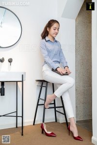 [IESS异思趣向] 2019.05.02 丝享家476：《婉萍简约白色西装裤》婉萍 [85P-25M]_8