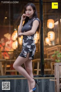 [IESS异思趣向] 2019.01.29 丝享家411：《小羽街拍旗袍秀》小羽 [86P-47M]_5