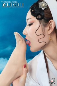 [Ligui丽柜] 2019.11.08 《青莲玉脂竞妖娆》雪糕&甜甜 [75+1P-33M]_4