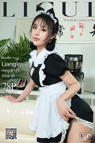 [Ligui丽柜] 2019.11.13 《糕丝女仆》凉儿 [78+1P-38M]