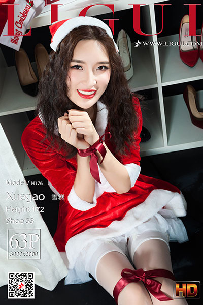 [Ligui丽柜] 2019.12.27 《圣诞艳礼》雪糕 [63+1P-31M]
