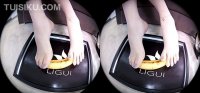[Ligui丽柜] 2020.04.09 VR视频《精踩丝足》敏儿 [1V-276M]_4