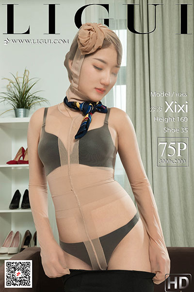 [Ligui丽柜] 2020.04.22 《颜丝香茧》汐汐 [75+1P-33M]