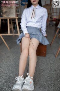 [MSLASS梦丝女神] 2019.09.25 《画室少女 恬恬》 [57+1P-407M]_3