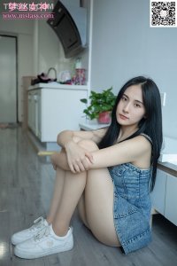 [MSLASS梦丝女神] 2020.06.29 《小允儿 牛仔连衣裙美滋滋》 [64+1P-581M]_3