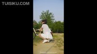 [妖精社视频] 2020.08.21 H2024 《苏伟-自行车月光灰连身》 [1V-338M]_1