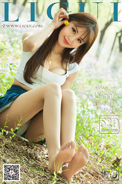 [Ligui丽柜] 2020.09.21 《绿野伊莲》凉儿 [52+1P-34M]