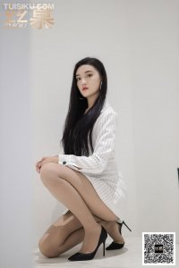 [丝慕天天一元] 2020.10.10 SM377 《白领的灰丝》菲菲 [65+1P-129M]_6