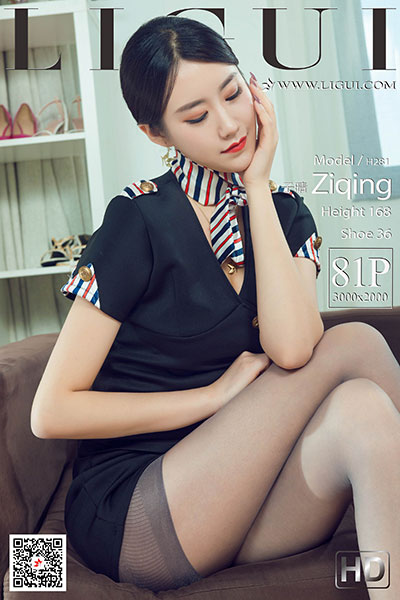 [Ligui丽柜] 2020.11.02 《莲秘空姐》子晴 [81+1P-34M]