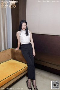 [丝慕SMOU] 2020.12.21 SM425 《高腰OL西裤袜》紫宁 [63+1P-118M]_5