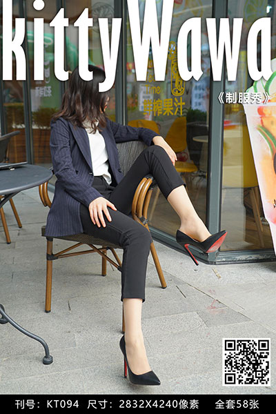 [袜小喵] 2019.04.07 KT094 《制服秀》 [58+1P-63M]