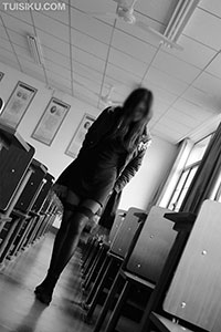 [妖精视觉] 2018.02.14 《教室的拼接黑丝（下篇）》甜甜 [70P-24M]_6