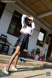 [妖精视觉] 2018.09.21 《丝闯民宅》甜甜 [48P-42M]_5