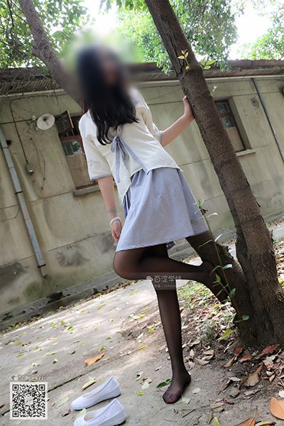 [妖精视觉] 2017.05.12 《雕刻成的黑丝时光》甜甜 [66P-39M]