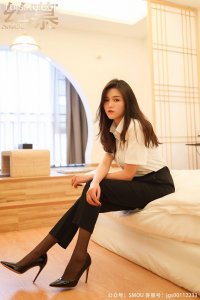 [丝慕SMOU] 2021.04.05 SM451 《裤里丝小tip》泡芙 [69+1P-86M]_4