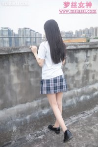 [MSLASS梦丝女神] 2021.06.21 《王娇娇 天台JK少女》 [64+1P-408M]_4