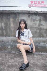 [MSLASS梦丝女神] 2021.06.21 《王娇娇 天台JK少女》 [64+1P-408M]_8
