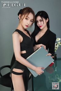 [Ligui丽柜] 2021.08.06 《双生花-职场情丝》凉儿&心心 [86+1P-92M]_2