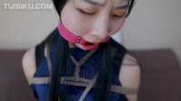 [Ligui丽柜] 2021.08.22 HD视频《蓝色礼服与两种口塞(原声)》枫玥 [1V-603M]_5