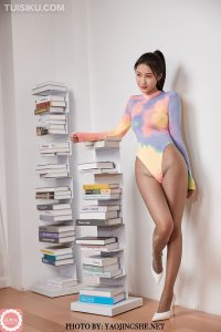 [妖精社] 2021.09.08 T2128 《思文-炫彩高叉》 [44P-247M]_8
