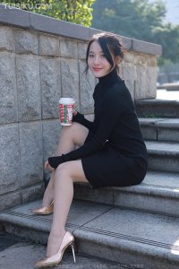 [IESS异思趣向] 2022.02.09 丝享家1013：《黑色包臀裙》婉萍 [90P-105M]_4