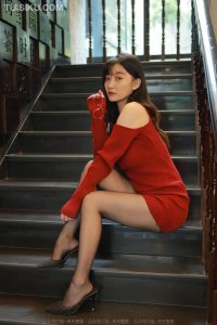 [IESS异思趣向] 2022.04.20 丝享家1073：《撩人红裙》秋秋 [85P-101M]_9