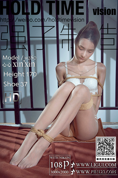 [Ligui丽柜] 2022.08.13 《颜丝紧缚》心心 [108+1P-85M]