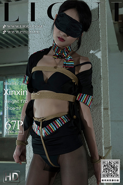 [Ligui丽柜] 2022.09.02 《劫持空姐》心心 [67+1P-82M]