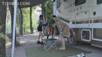 [Ligui丽柜] 2022.10.29 HD视频《香丝露营》兔子&Vicky [1V-1G]_1