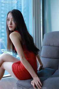 [IESS异思趣向] 2023.03.10 丝享家1351：《红色包臀裙》婉萍 [89P-100M]_5