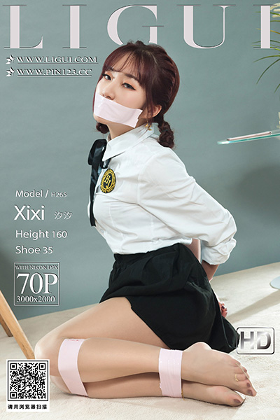 [Ligui丽柜] 2023.04.20 《紧缚丽莲》汐汐 [70+1P-53M]