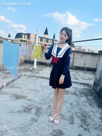 [MSLASS梦丝女神] 2022.07.26 《张馨 JK蓝 钻石图》 [42+1P-88M]_1
