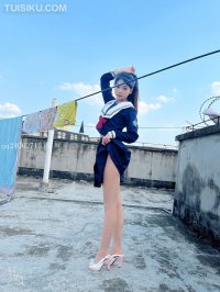 [MSLASS梦丝女神] 2022.07.26 《张馨 JK蓝 钻石图》 [42+1P-88M]_6