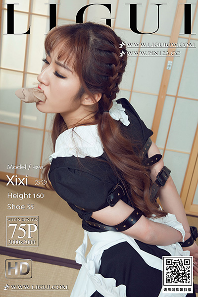 [Ligui丽柜] 2023.10.06 《惩戒女佣》汐汐 [75+1P-67M]