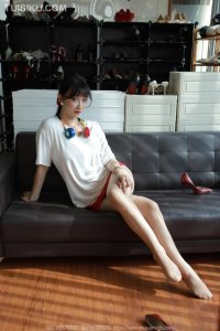 [IESS异思趣向] 2024.08.20 丝享家1804：《白T红裙》秋秋 [82P-197M]_8
