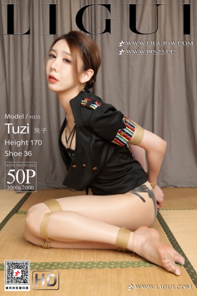 [Ligui丽柜] 2024.09.27 《囚虐空姐》兔子 [50+1P-63M]