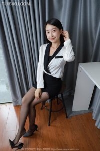 [IESS异思趣向] 2024.09.08 丝享家1820：《黑白职业装-下》小婕 [87P-87M]_9