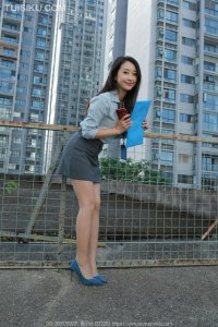 [IESS异思趣向] 2024.10.29 丝享家1864：《蓝衣OL-上》小婕 [90P-126M]_2