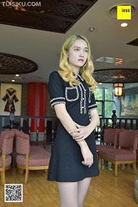 [IESS异思趣向] 2017.12.01 丝享家116：《黄发美女的灰丝平底》姗姗 [99P-39.7M]_5