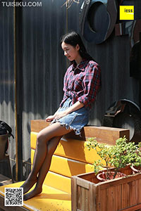 [IESS异思趣向] 2018.04.04 丝享家204：《酒窝美女的黑丝》木木 [99P-62.1M]_3