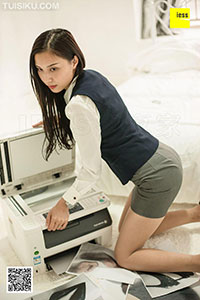 [IESS异思趣向] 2018.11.16 丝享家361：《偷玩复印机的女同事》文欣 [82P-24M]_8