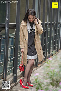 [IESS异思趣向] 2018.12.21 丝享家386：《气质风衣小红高》姗姗 [90P-42M]_1