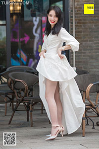 [IESS异思趣向] 2019.01.03 丝享家394：《烈焰红唇白长裙》姗姗 [84P-43M]_4