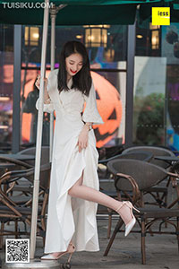 [IESS异思趣向] 2019.01.03 丝享家394：《烈焰红唇白长裙》姗姗 [84P-43M]_8