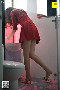 [IESS异思趣向] 2019.02.22 丝享家428：《七七蕾丝红裙》七七 [80P-26M]_9