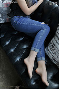 [IESS异思趣向] 2016.09.30 丝足便当007：《丝足高跟与牛仔裤 1》张馨月 [54P-32M]_1