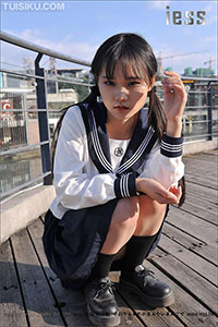 [IESS异思趣向] 2016.12.12 丝足便当041：《制服系列之JK节选版》琪琪 [99P-106M]_8