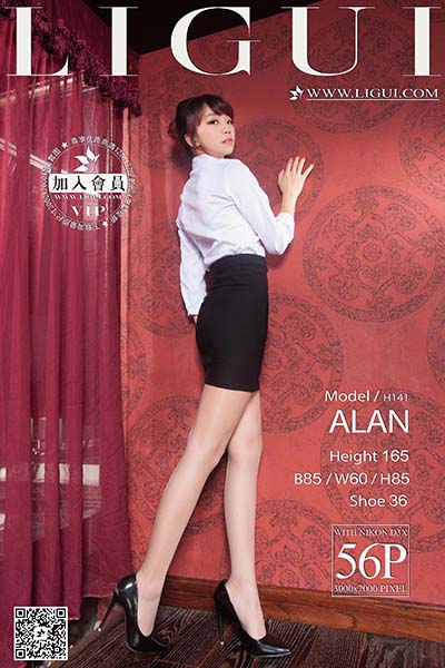 [Ligui丽柜] 2015.11.02 网络丽人 Model ALAN [56P-32.9MB]