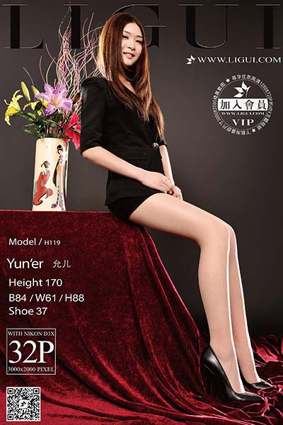 [Ligui丽柜] 2016.10.30 网络丽人 Model 允儿 [32P-41M]