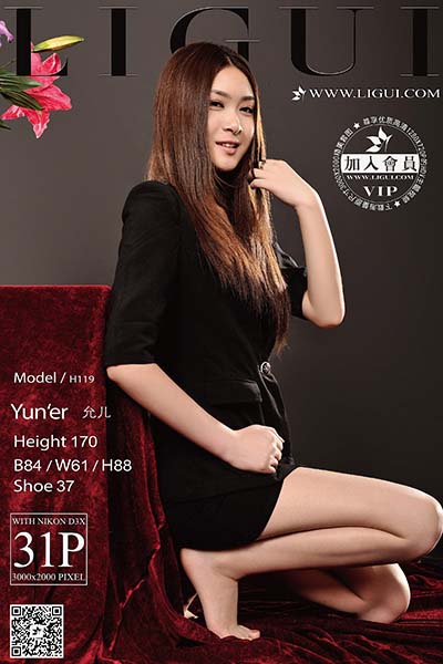 [Ligui丽柜] 2016.11.07 网络丽人 Model 允儿 [31P-35M]